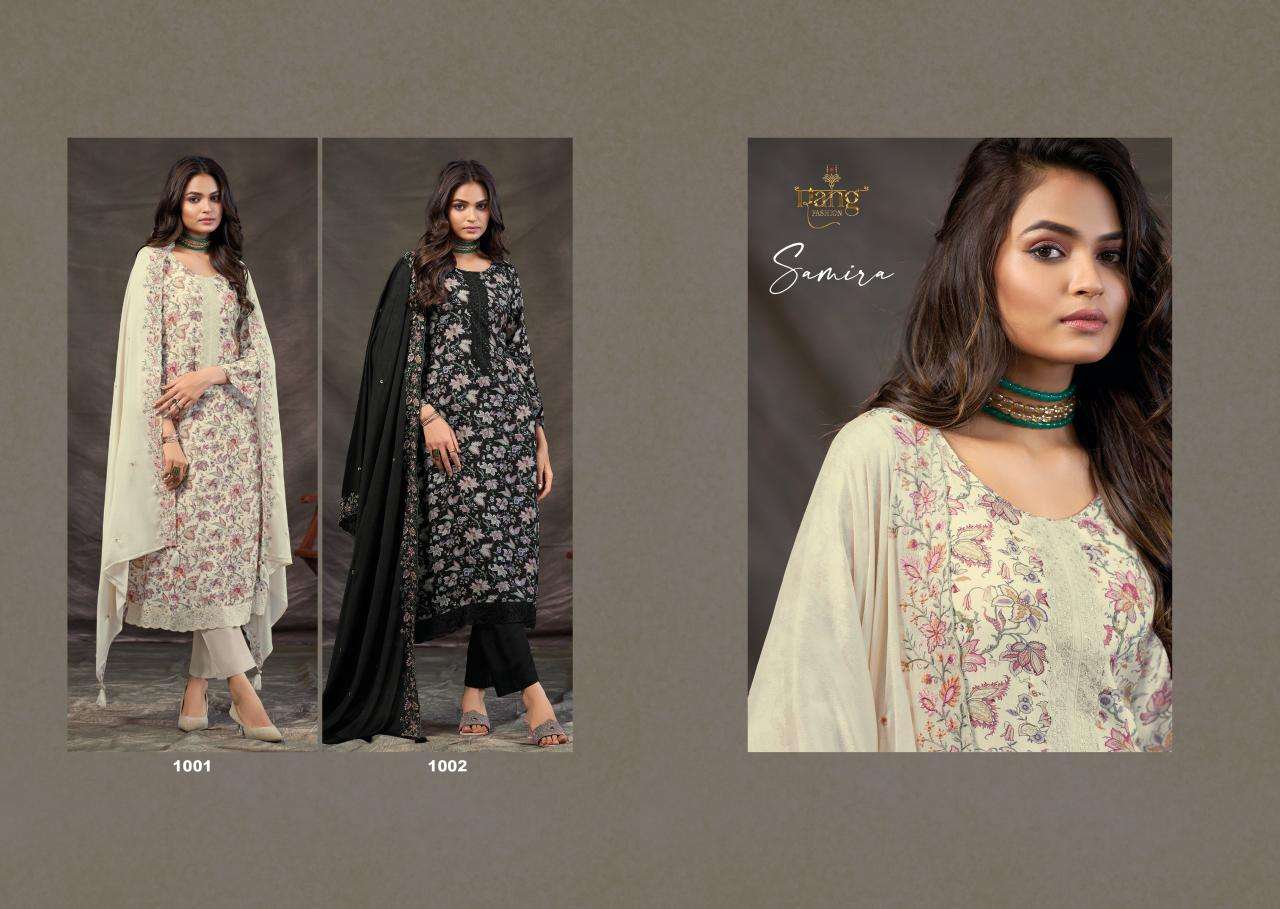 Rang fashion samira Dress material manufacturers in Mumbai