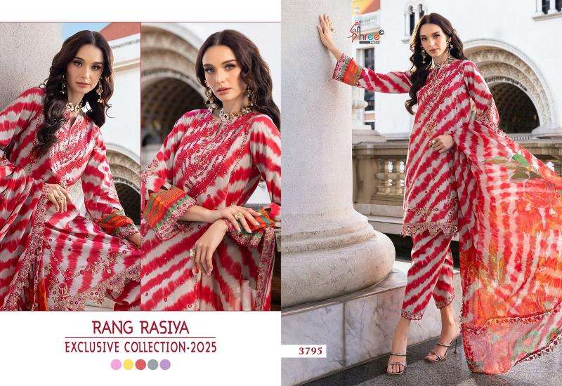 Rang rasiya exclusive collection-2025 Dress materials manufacturer in Delhi