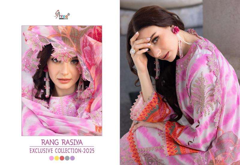 Rang rasiya exclusive collection-2025 Dress materials manufacturer in Delhi