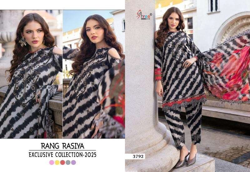 Rang rasiya exclusive collection-2025 Dress materials manufacturer in Delhi