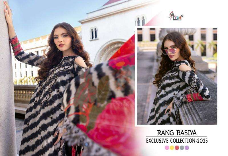 Rang rasiya exclusive collection-2025 Dress materials manufacturer in Delhi