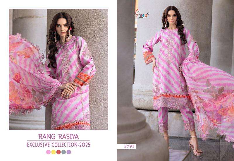 Rang rasiya exclusive collection-2025 Dress materials manufacturer in Delhi