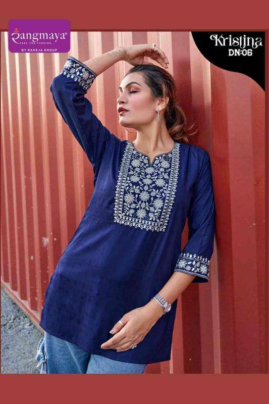 Rangmaya Kristina Wholesale kurti suppliers in Surat