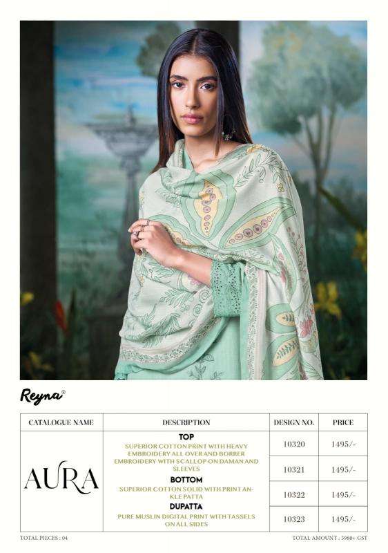Reyna aura Wholesale dress materials supplier in Surat