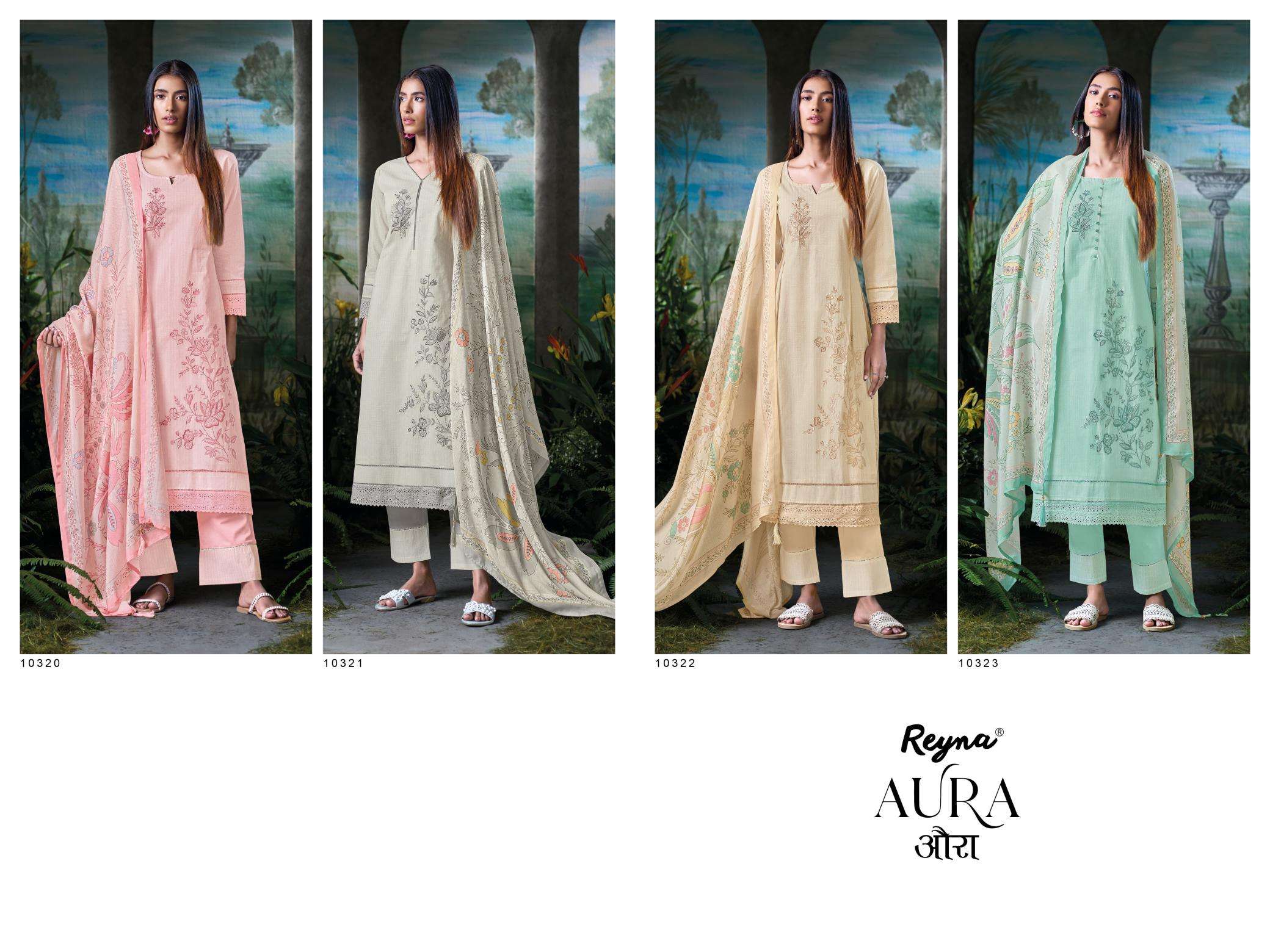 Reyna aura Wholesale dress materials supplier in Surat