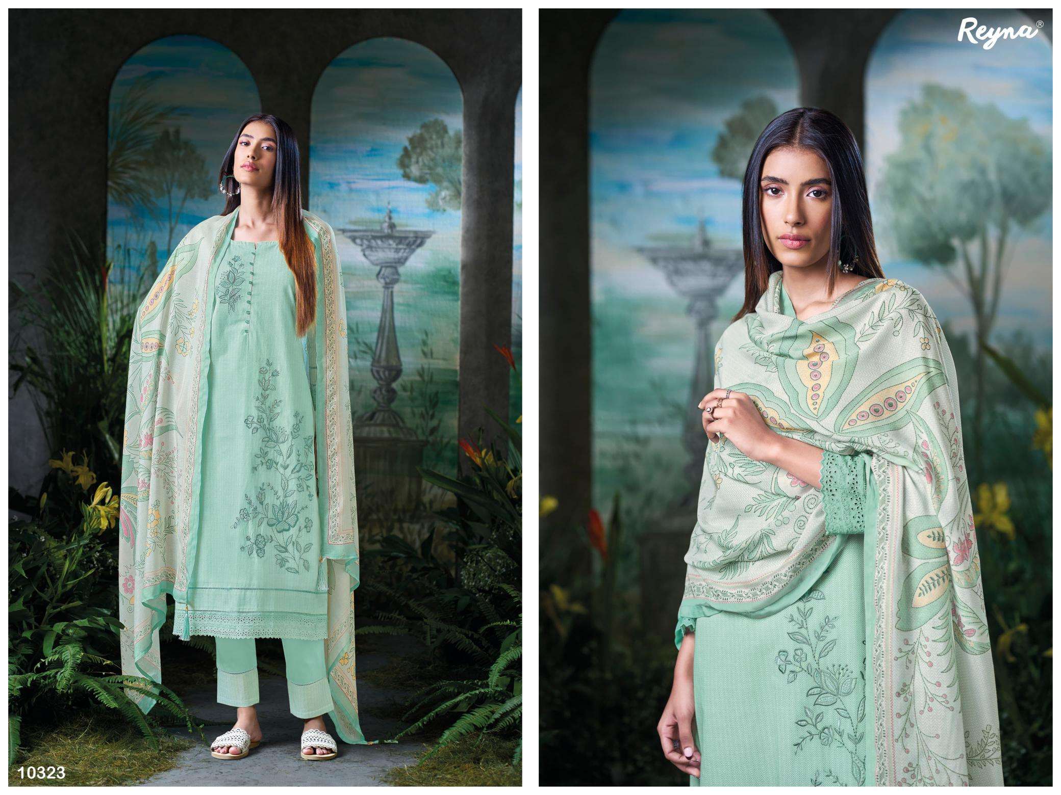 Reyna aura Wholesale dress materials supplier in Surat
