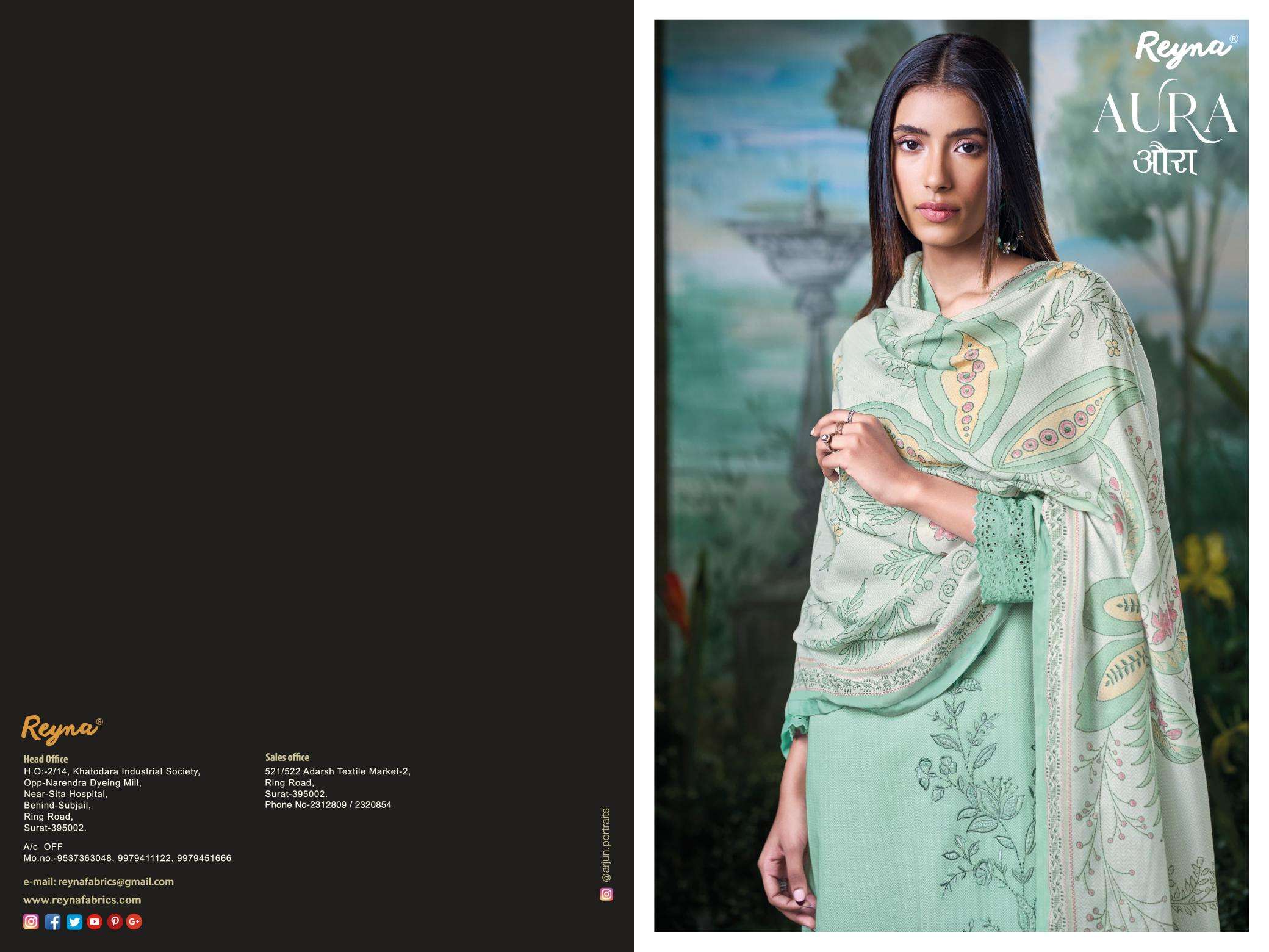 Reyna aura Wholesale dress materials supplier in Surat