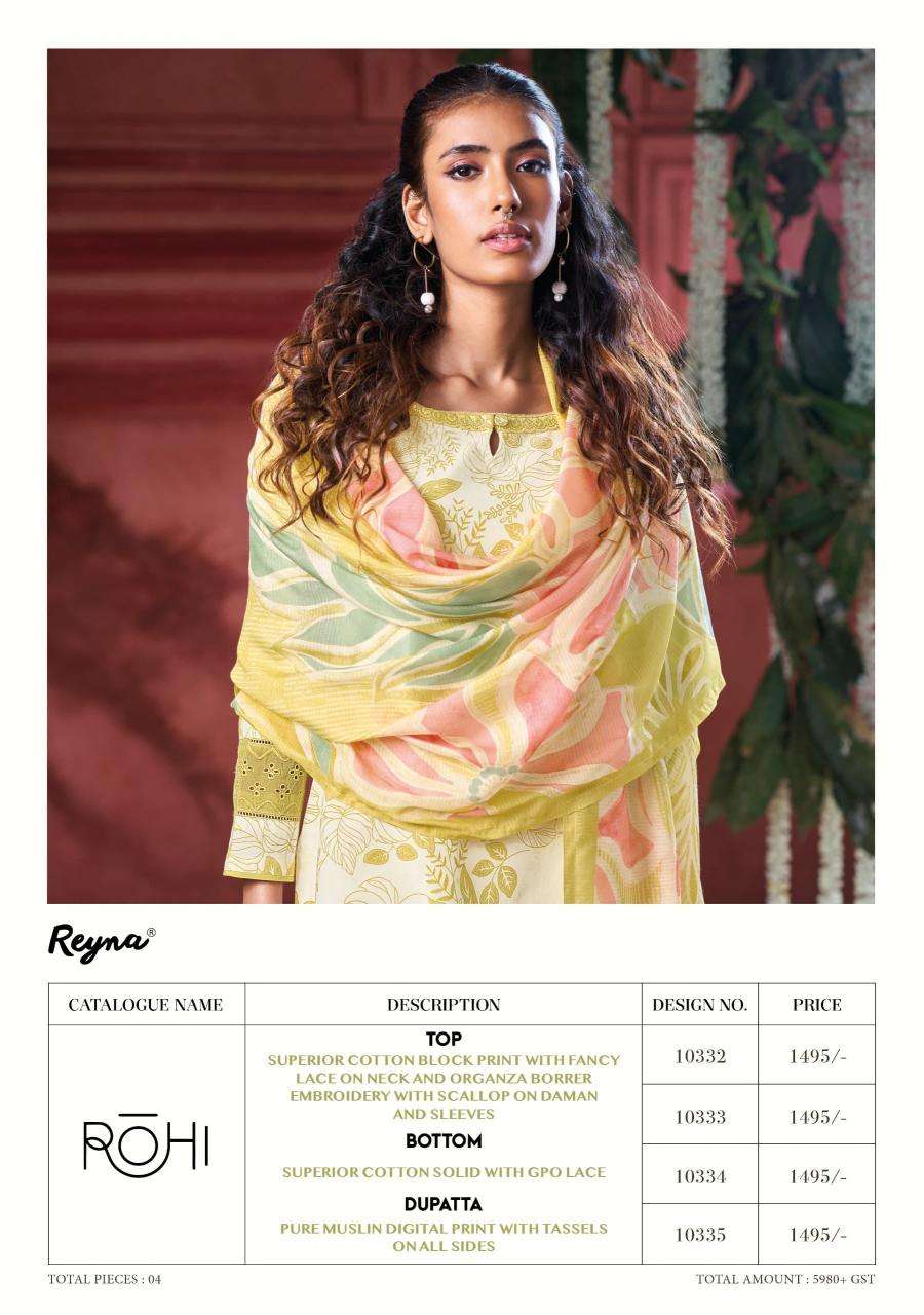Reyna rohi Surat dress materials wholesale price