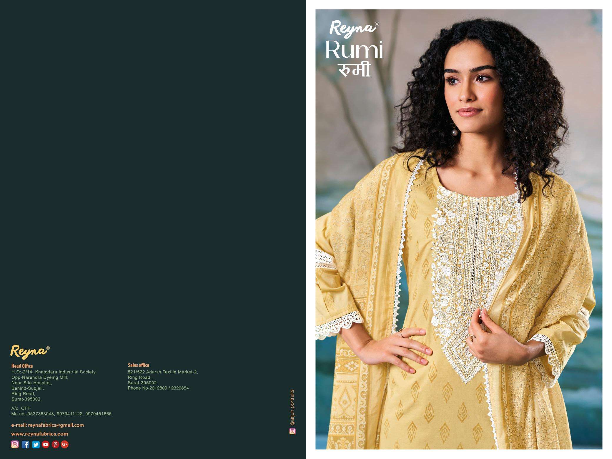 Reyna rumi Wholesale dress material market Kolkata