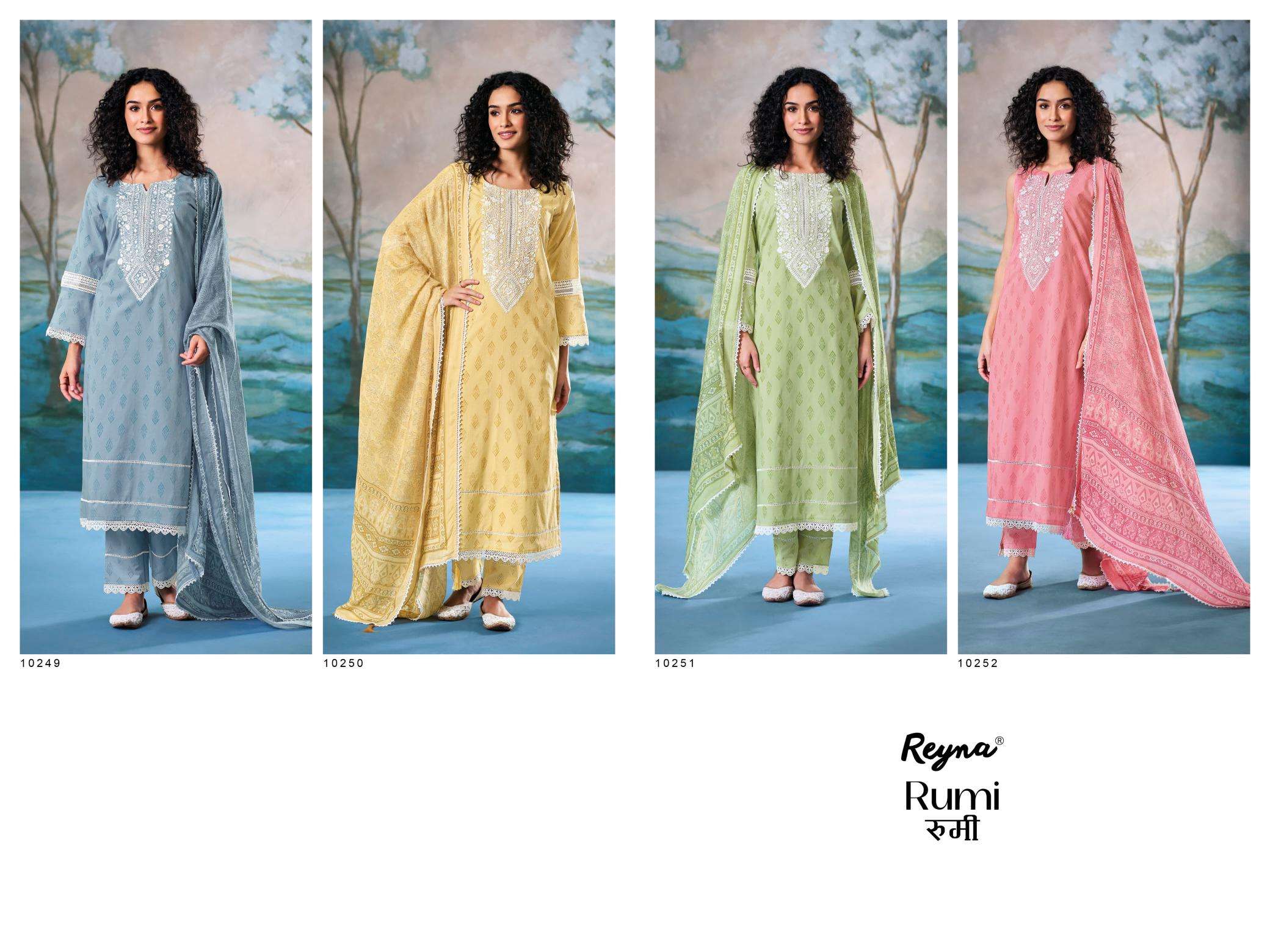 Reyna rumi Wholesale dress material market Kolkata