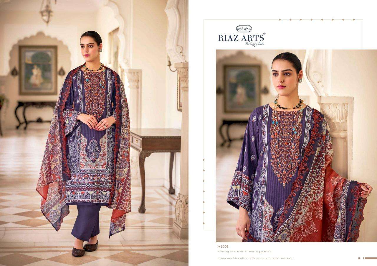 Riaz arts bin saeed vol 9 Designer dress material wholesale