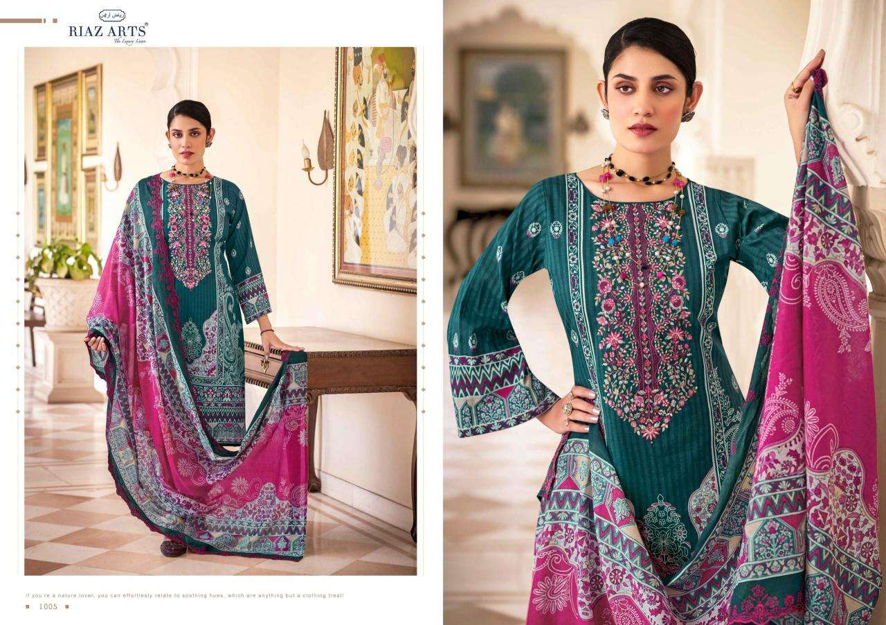 Riaz arts bin saeed vol 9 Designer dress material wholesale