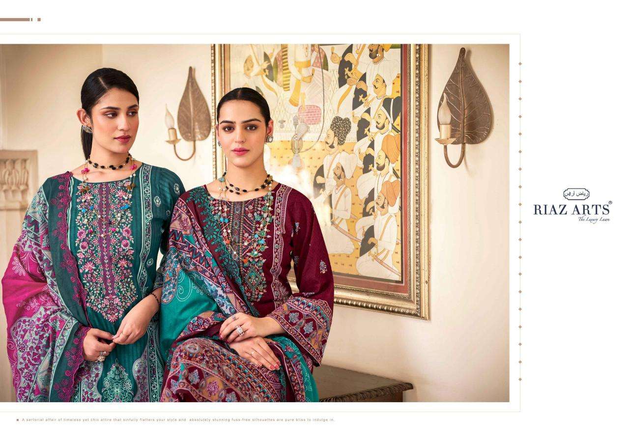 Riaz arts bin saeed vol 9 Designer dress material wholesale