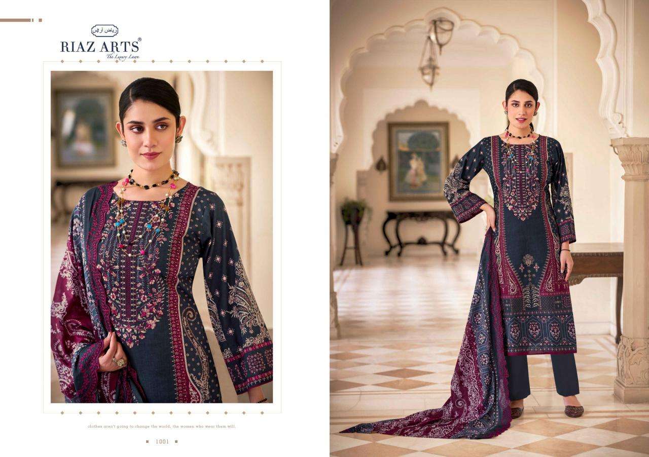 Riaz arts bin saeed vol 9 Designer dress material wholesale