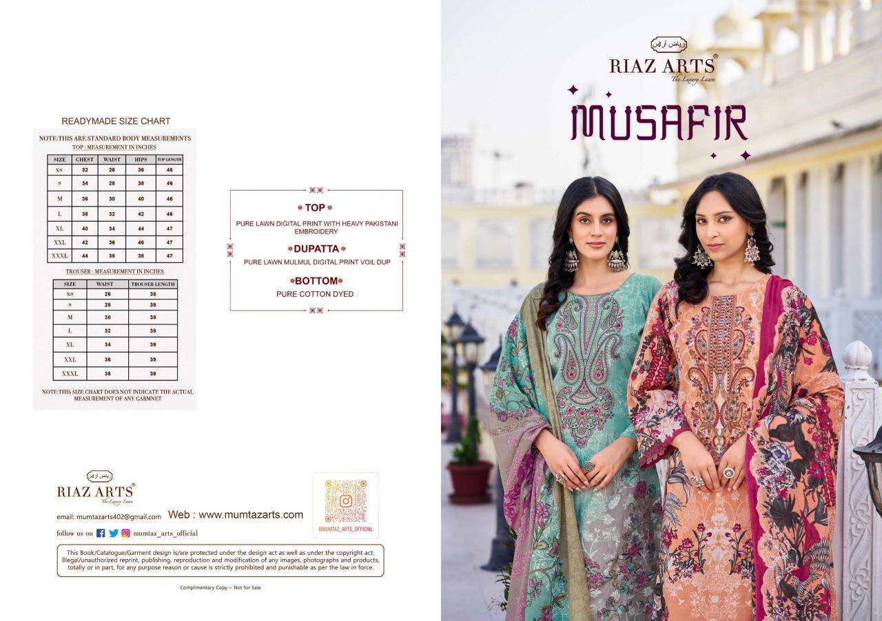 Riaz arts riaz musafir 26 Bulk dress material suppliers in Ahmedabad