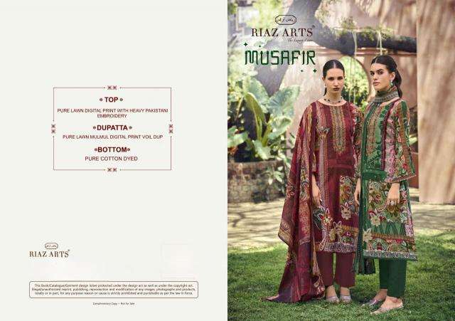 Riaz arts riaz musafir Wholesale material for dresses