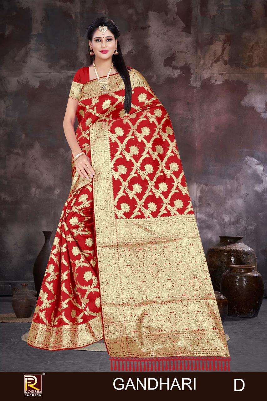 Ronisha fashion gandhari Indian saree wholesale online