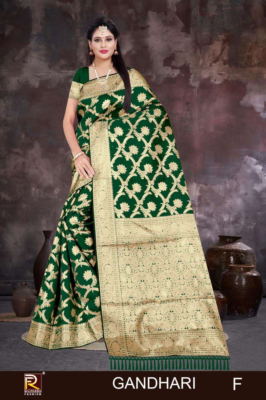 Ronisha fashion gandhari Indian saree wholesale online