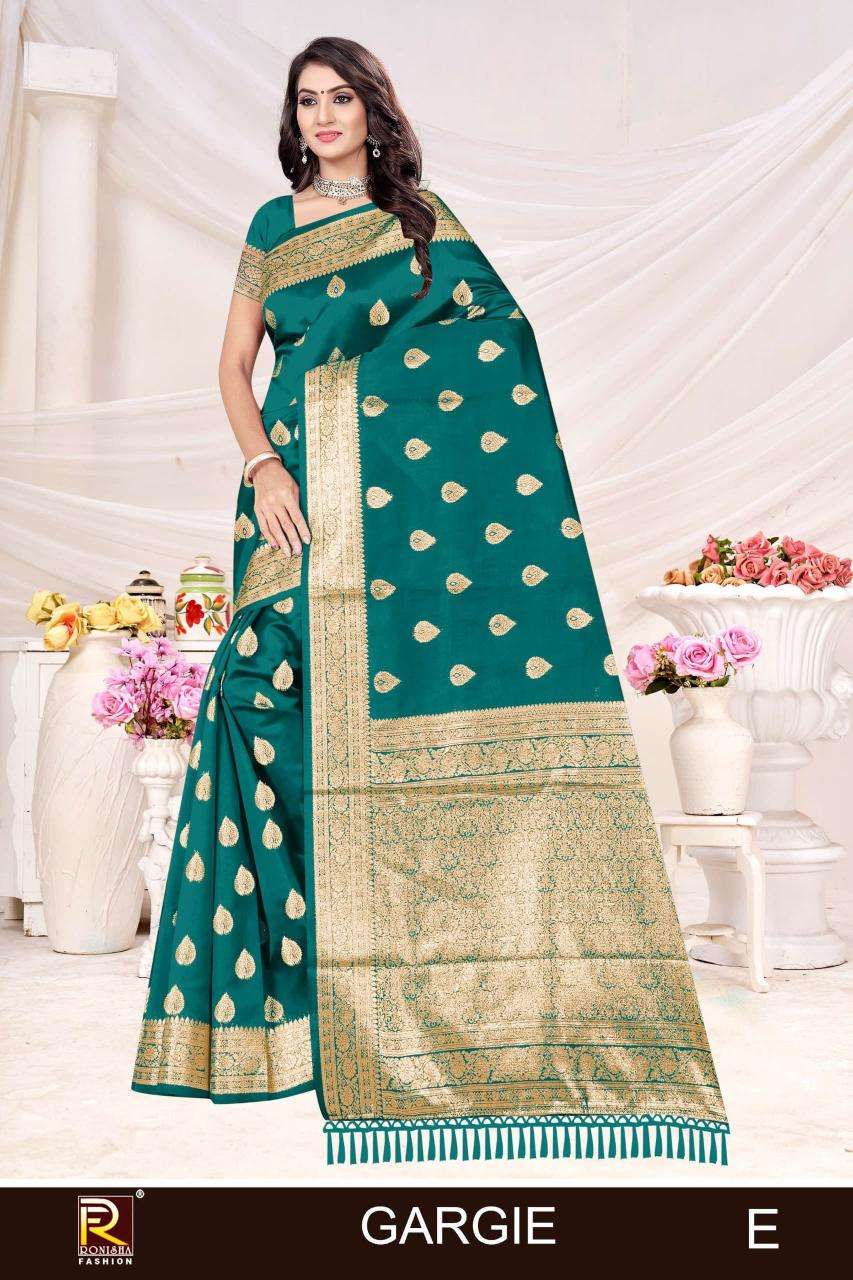 Ronisha fashion Gargie Kolkata saree wholesale market