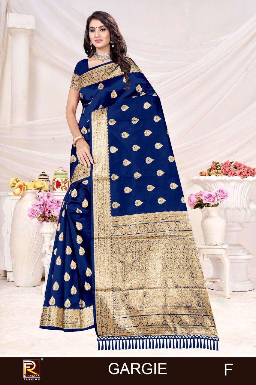 Ronisha fashion Gargie Kolkata saree wholesale market