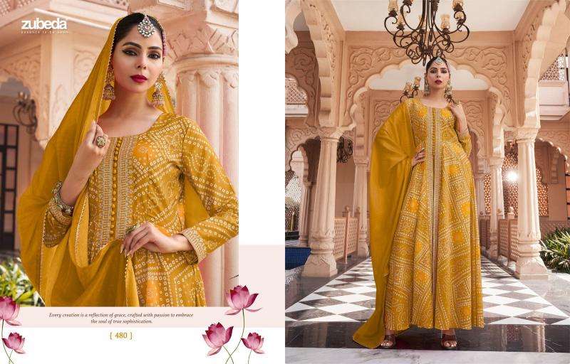 Roshni zubeda rang mahal cotton kurtis manufacturer in surat