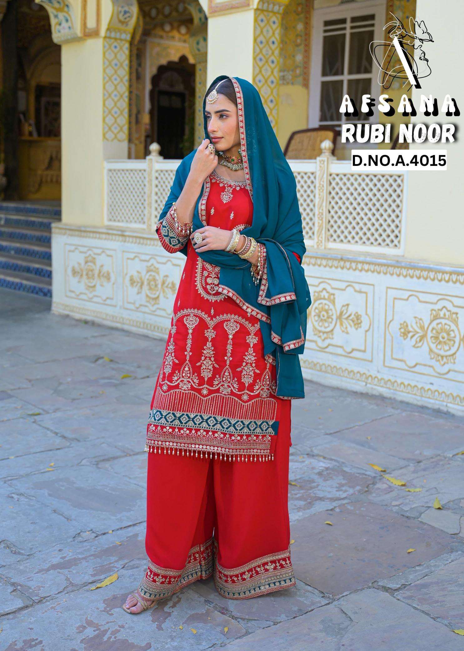 Rubi noor afsana  Latest Salwar Kameez collection wholesale
