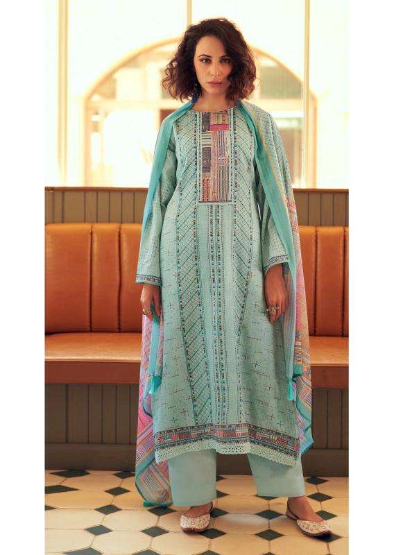 Sadhana fashion gulfidan Unstitched dress material wholesale