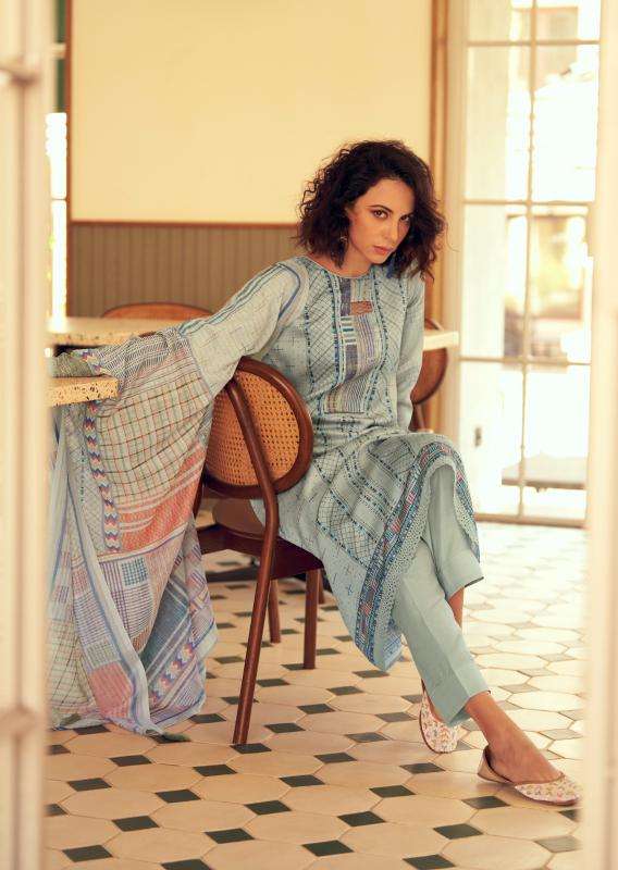 Sadhana fashion gulfidan Unstitched dress material wholesale