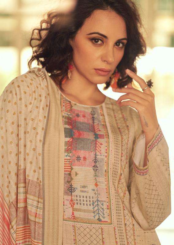 Sadhana fashion gulfidan Unstitched dress material wholesale