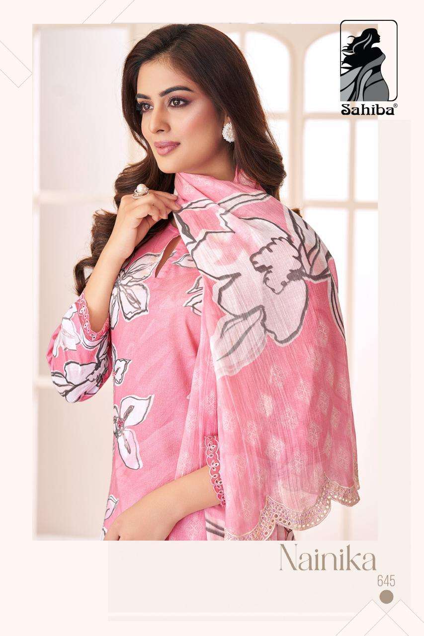 Sahiba nainika Wholesale dress materials market in Delhi
