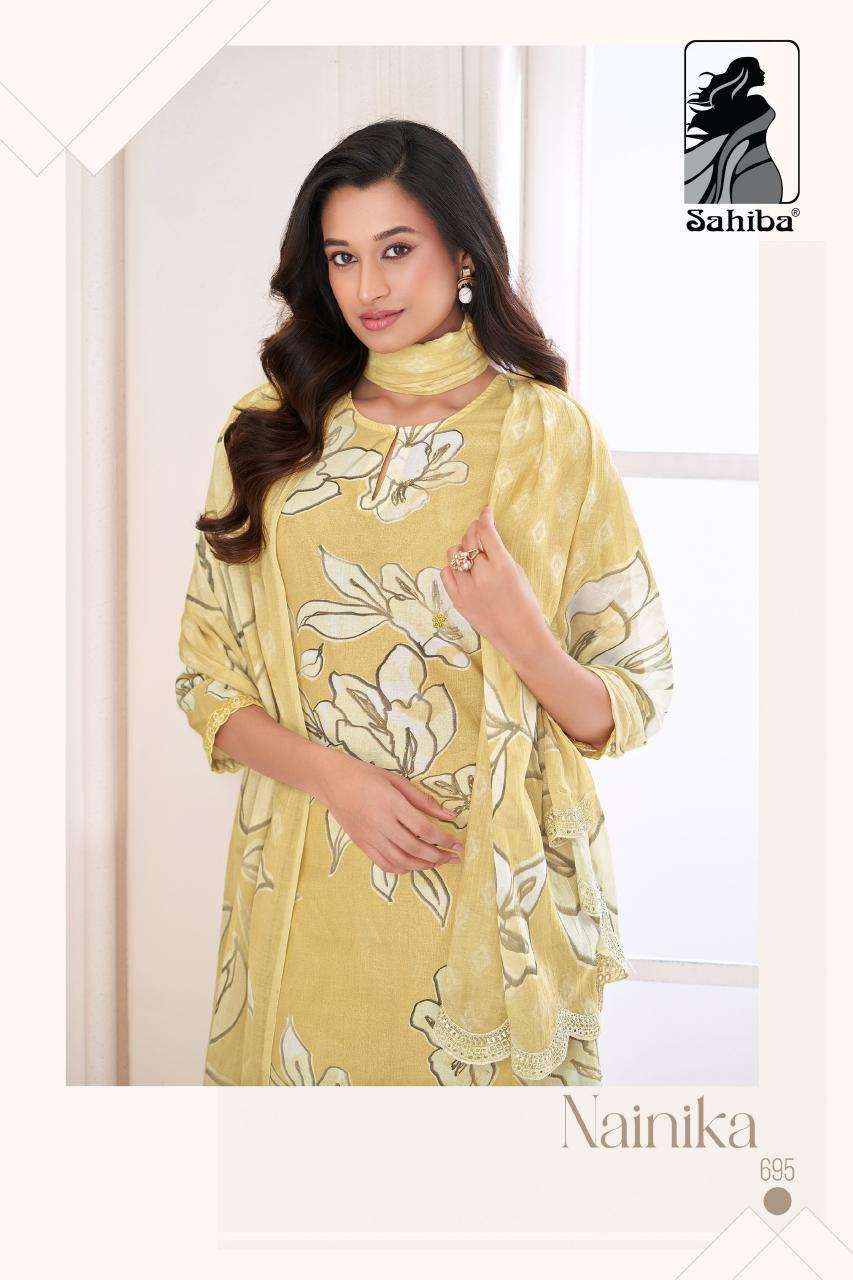 Sahiba nainika Wholesale dress materials market in Delhi