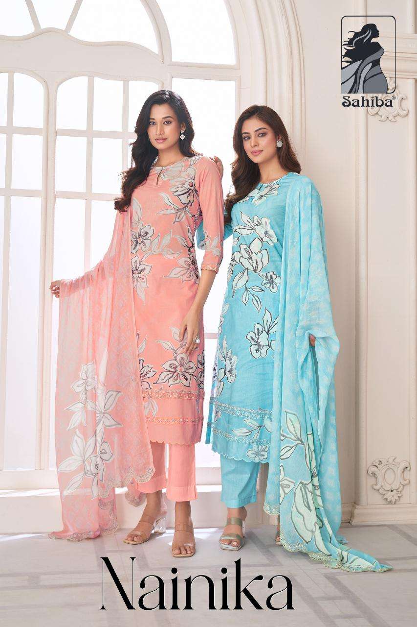 Sahiba nainika Wholesale dress materials market in Delhi