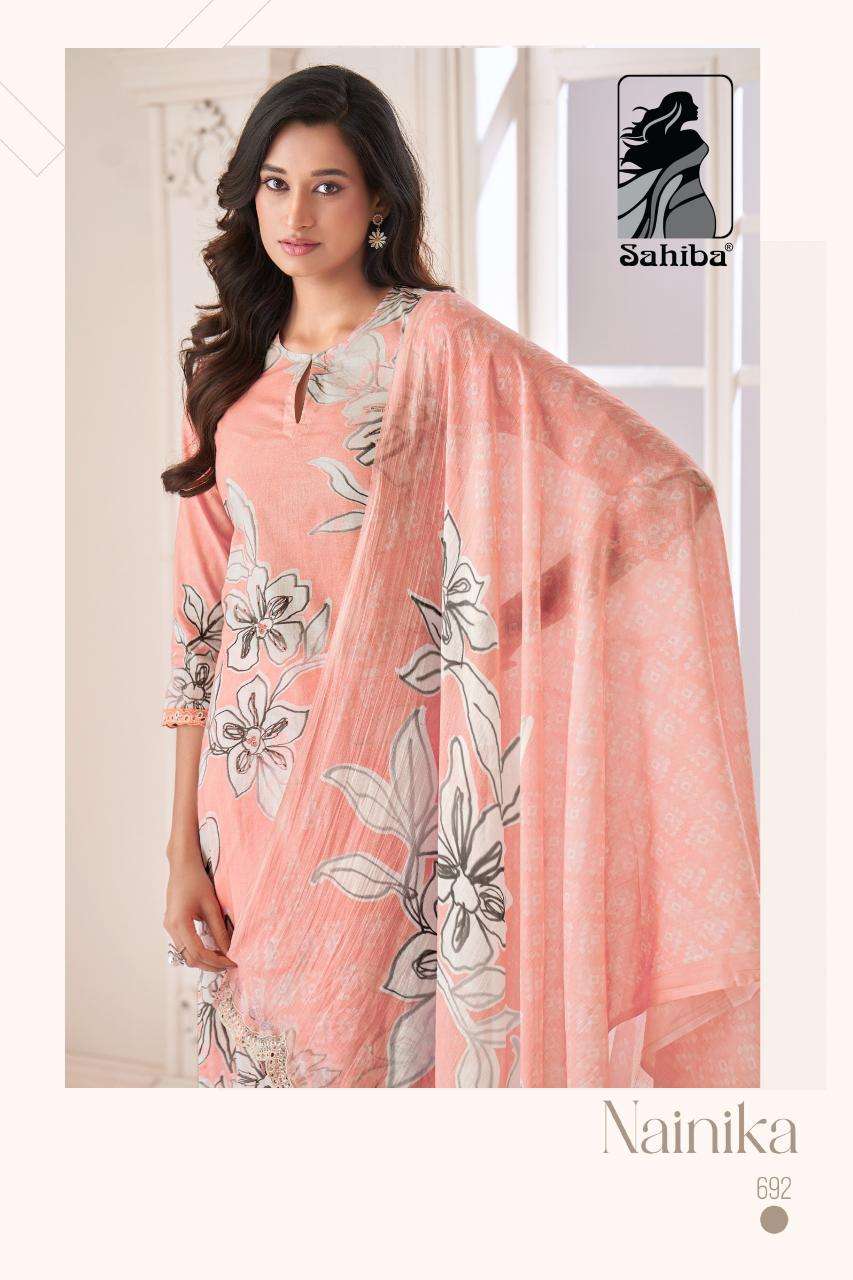 Sahiba nainika Wholesale dress materials market in Delhi