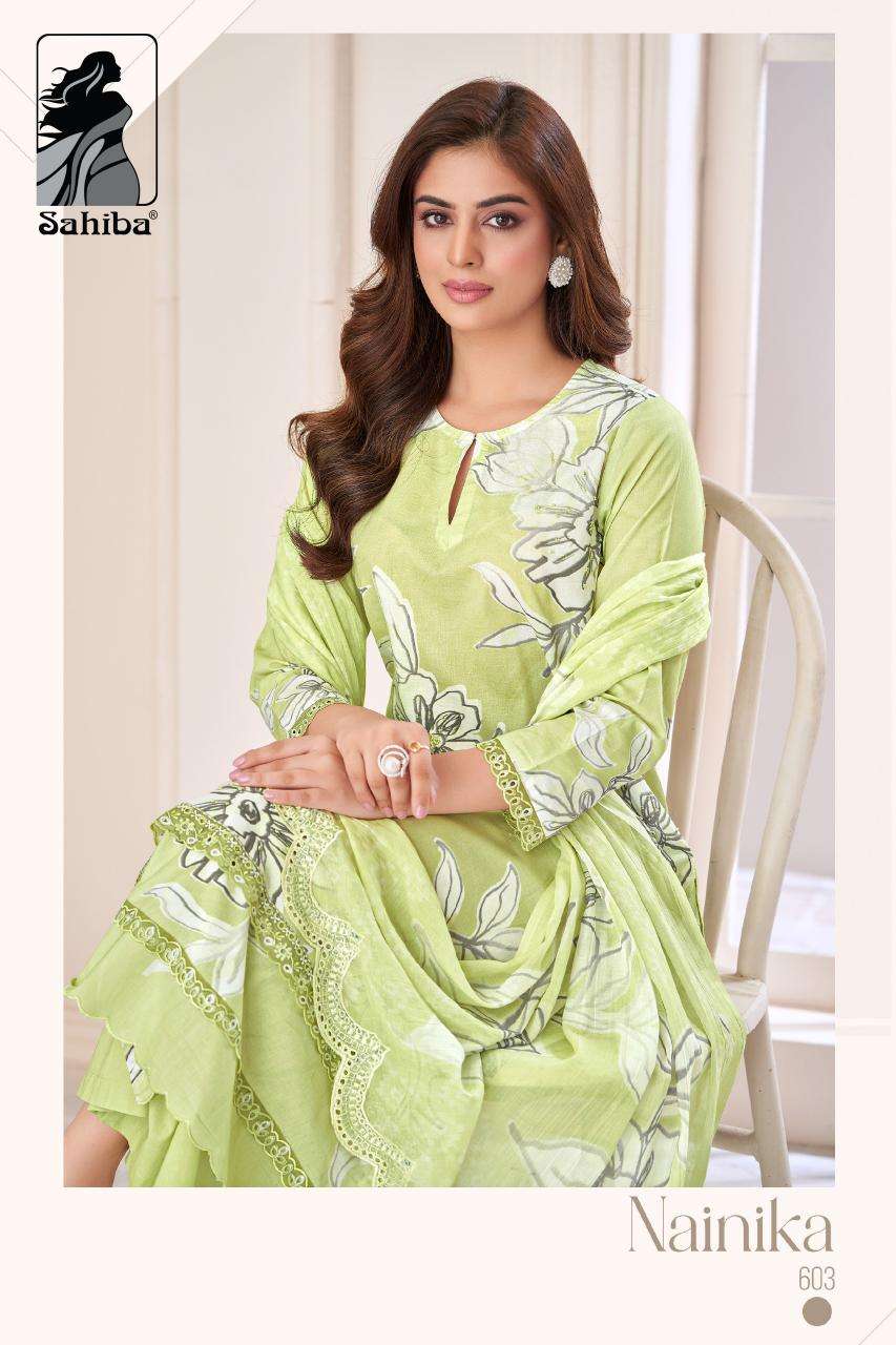 Sahiba nainika Wholesale dress materials market in Delhi