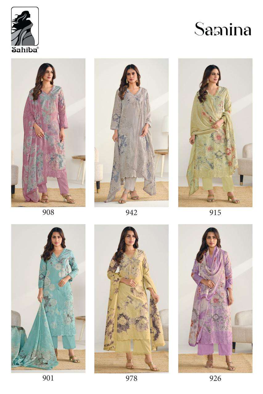 Sahiba samina  Dress material dealers in Vadodara