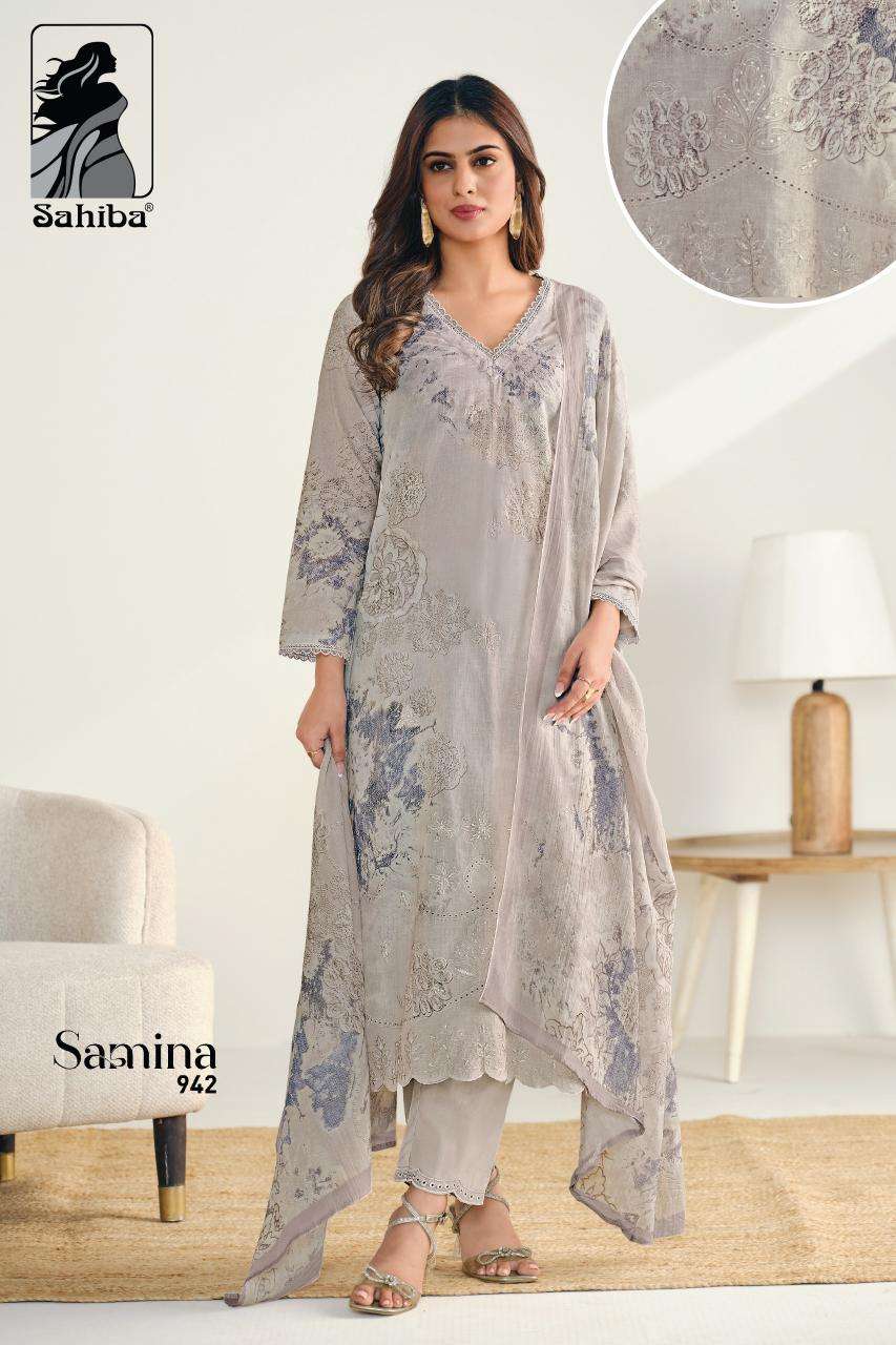 Sahiba samina  Dress material dealers in Vadodara