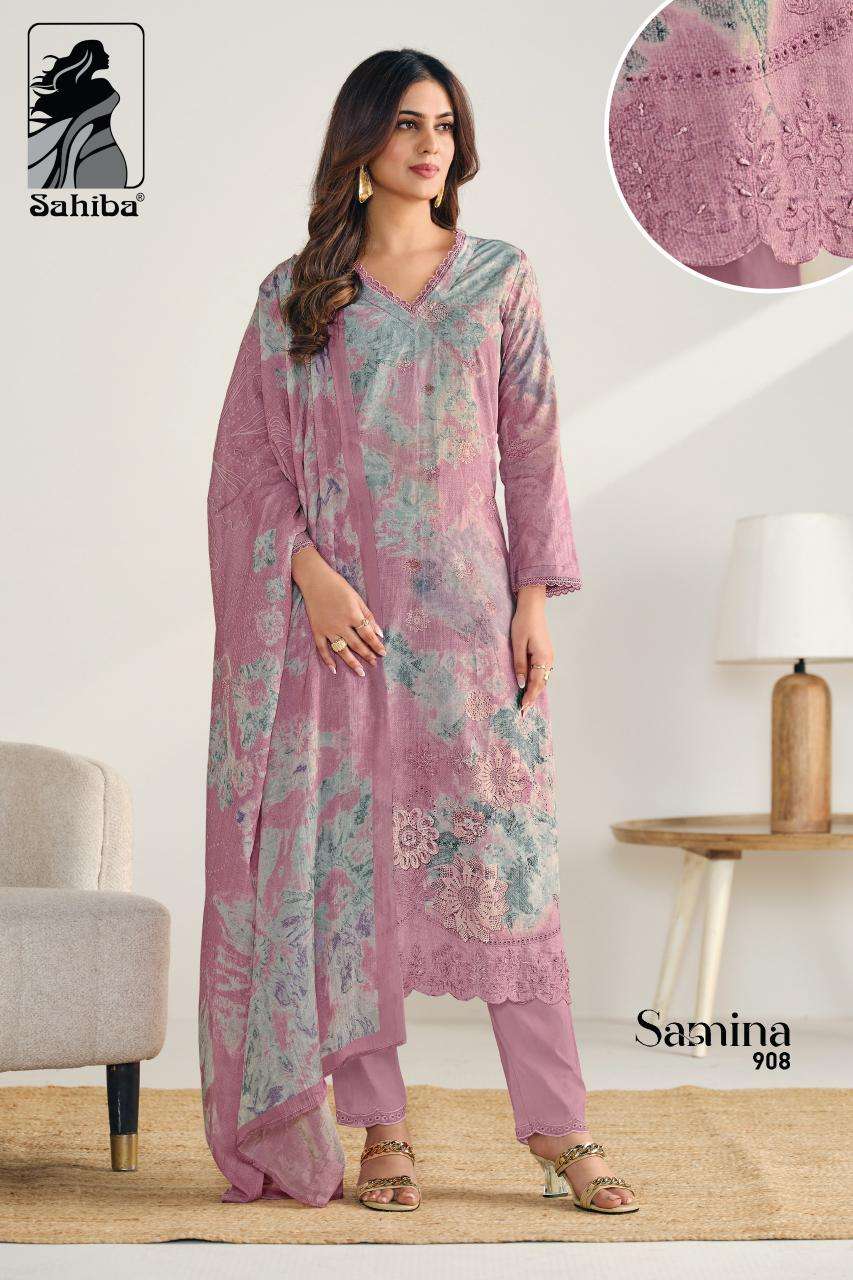 Sahiba samina  Dress material dealers in Vadodara