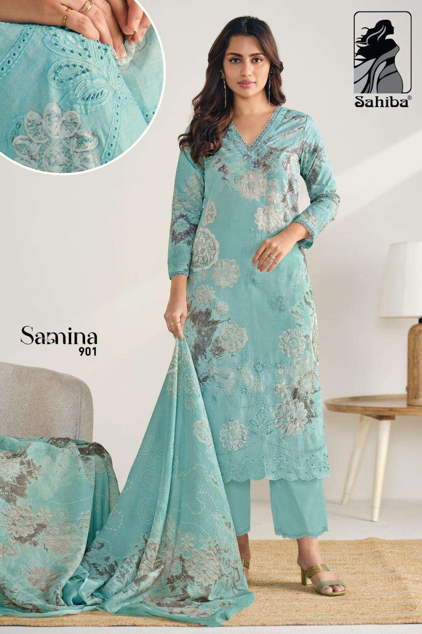 Sahiba samina  Dress material dealers in Vadodara