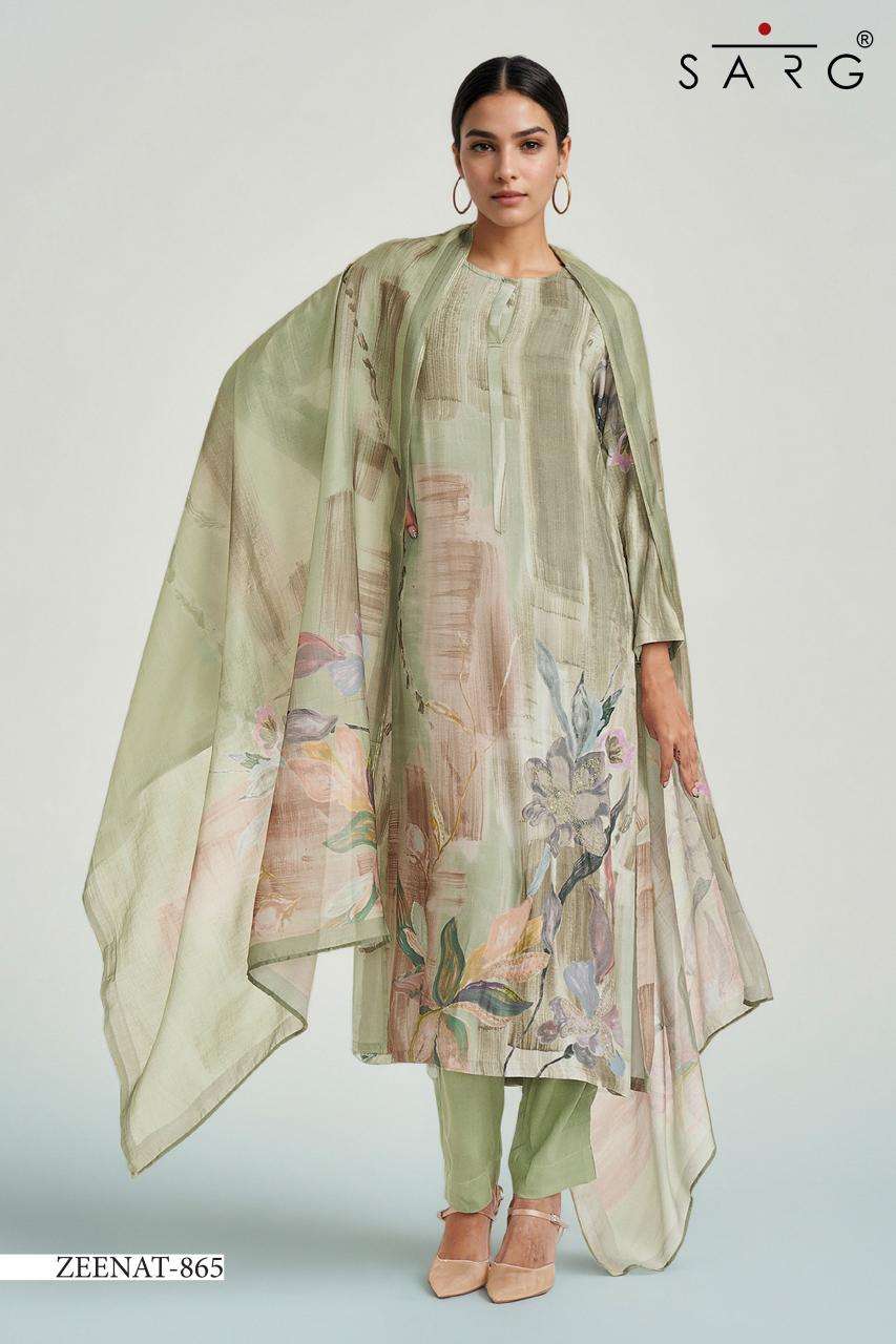 Sahiba sarg zeenat Surat textile market dress material