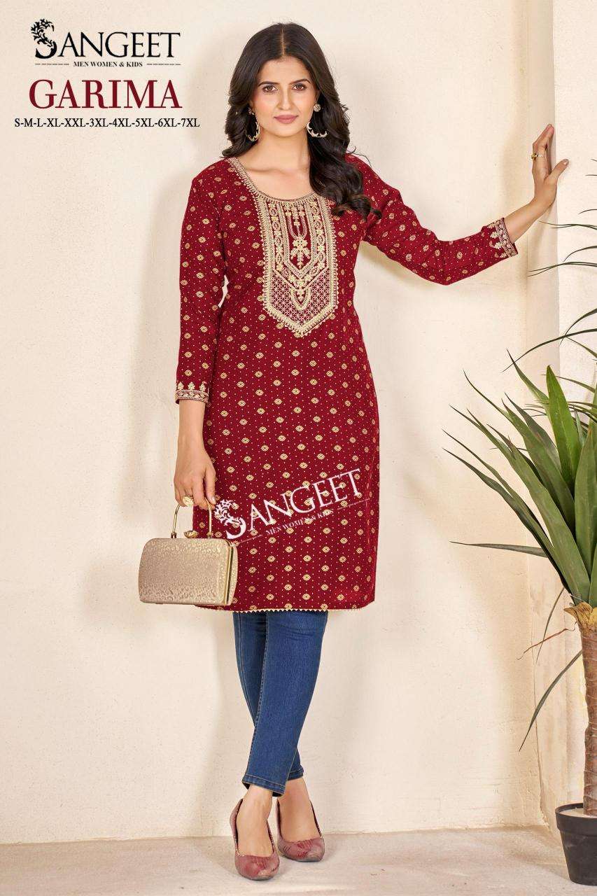 Sangeet garima wholesale kurti manufacturers in surat