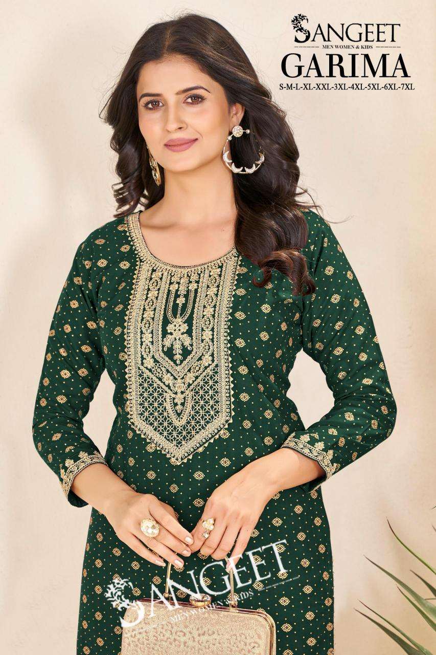 Sangeet garima wholesale kurti manufacturers in surat