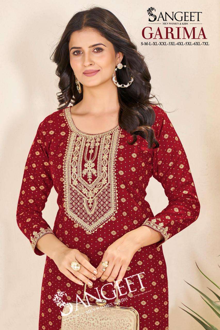 Sangeet garima wholesale kurti manufacturers in surat