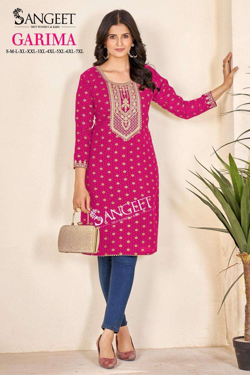 Sangeet garima wholesale kurti manufacturers in surat