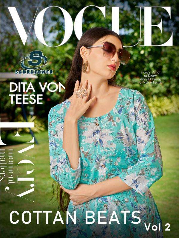 Sankheswer Impex cottan beats vol-2 Kurti Manufacturer in Surat