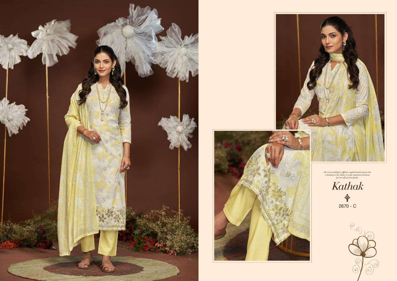 Sargam kathak vol 2 Online dress material shopping in Hyderabad