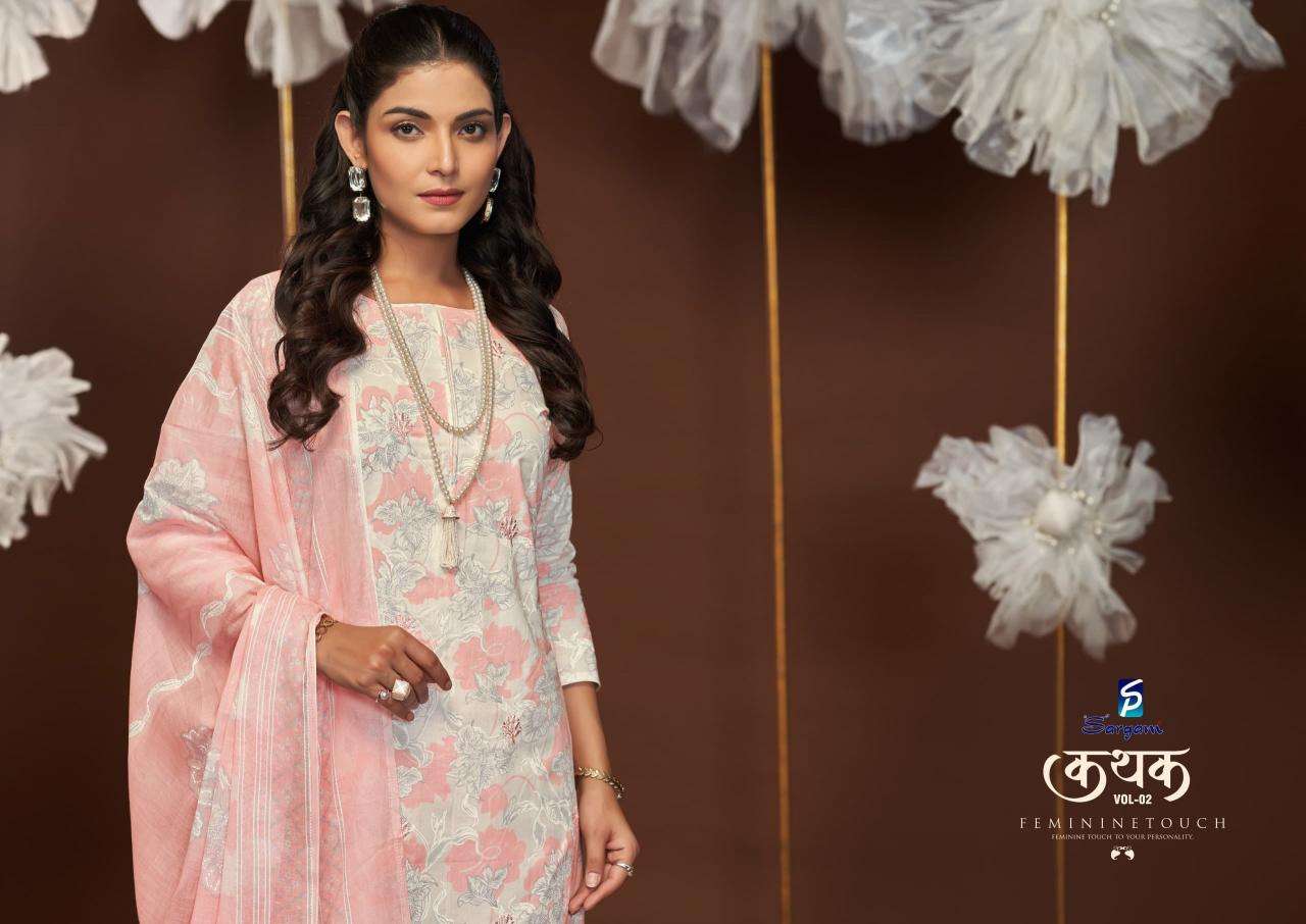 Sargam kathak vol 2 Online dress material shopping in Hyderabad