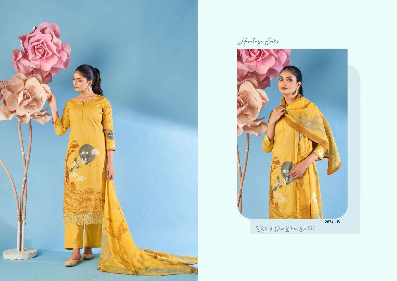 Sargam paankhi camrik digitally Bridal dress material in Delhi