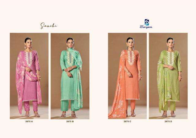 Sargam sanchi Wholesale dress materials in Delhi