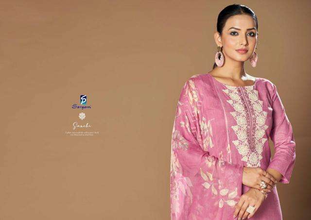 Sargam sanchi Wholesale dress materials in Delhi