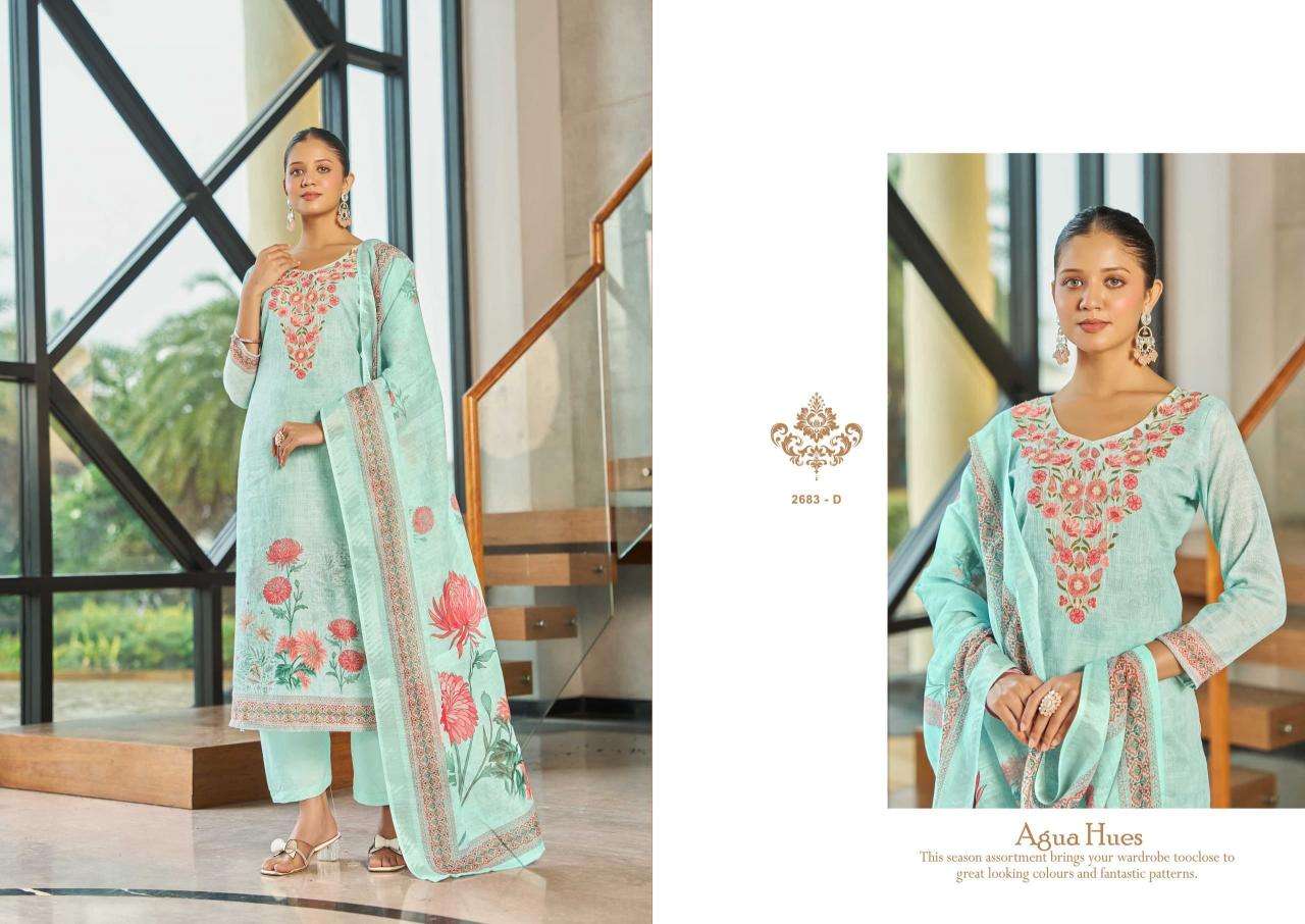 Sargam suhani lilen Dress material wholesalers in Hyderabad